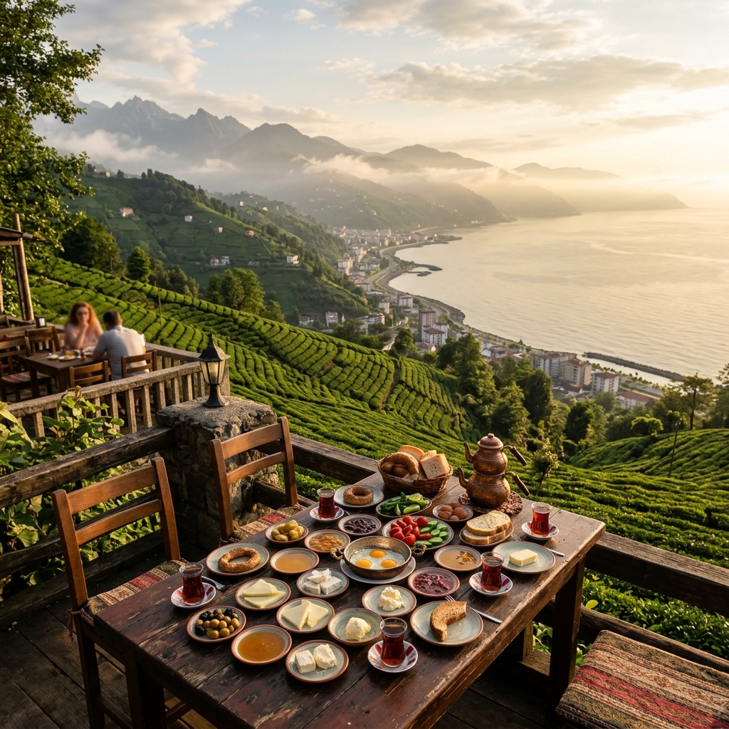 Yenibahar Restoran manzarası